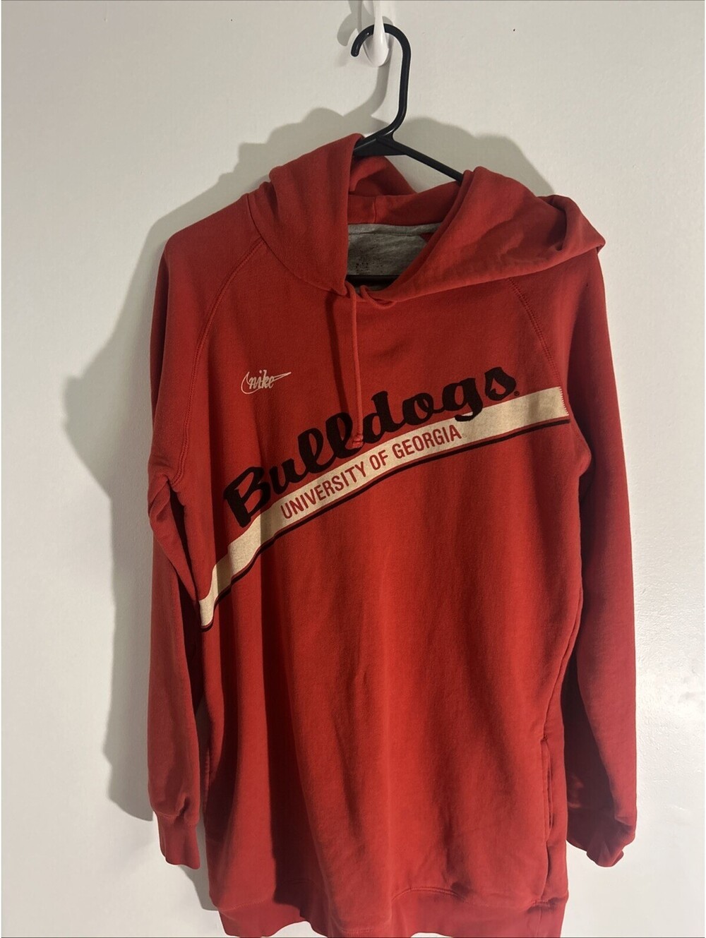 georgia bulldogs Nike Hoody With Bulldog On Hood